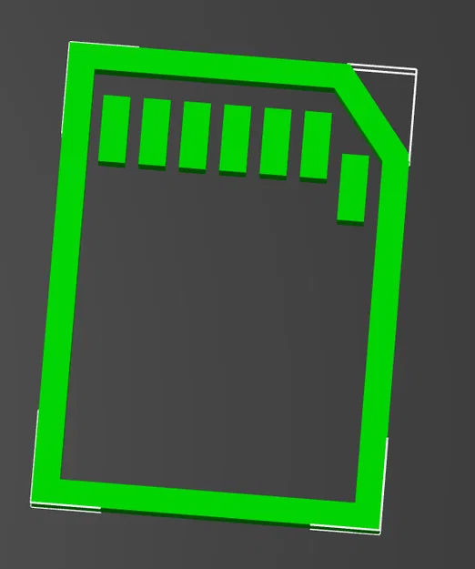 Mô hình tham chiếu bố cục thẻ SD cho thiết kế 3D - Image 1