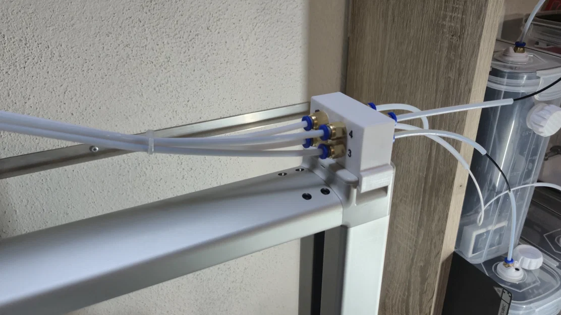 Dock gắn gantry cho ống PTFE cho Anycubic Kobra X - Image 2