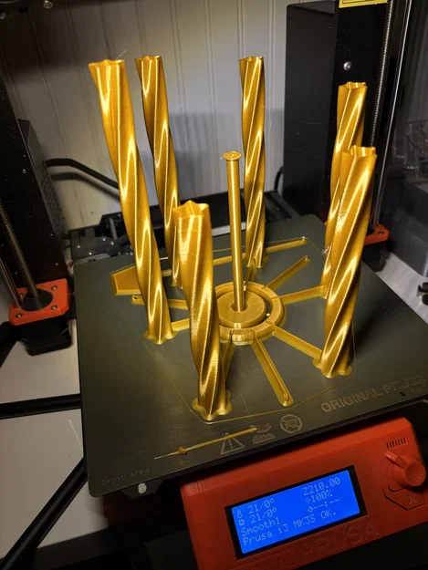 Chuông gió xoắn ốc Helix (Print-in-Place) - Image 2