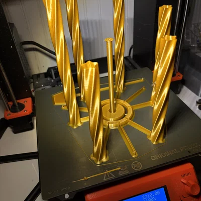 Chuông gió xoắn ốc Helix (Print-in-Place)