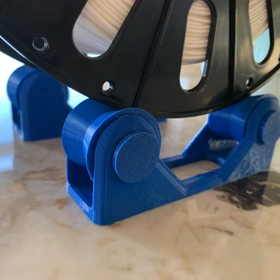 Giá đỡ cuộn filament cỡ lớn in 3D 100% (100% 3D Printed large Spool Holder)
