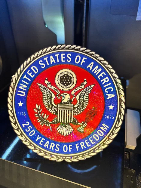 Nắp che hitch American Pride USA – 250 Năm Tự Do - Image 1