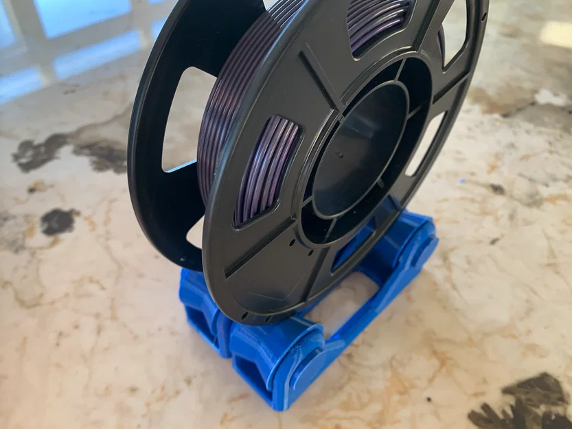 Giá đỡ cuộn filament cỡ lớn in 3D 100% (100% 3D Printed large Spool Holder) - Image 6