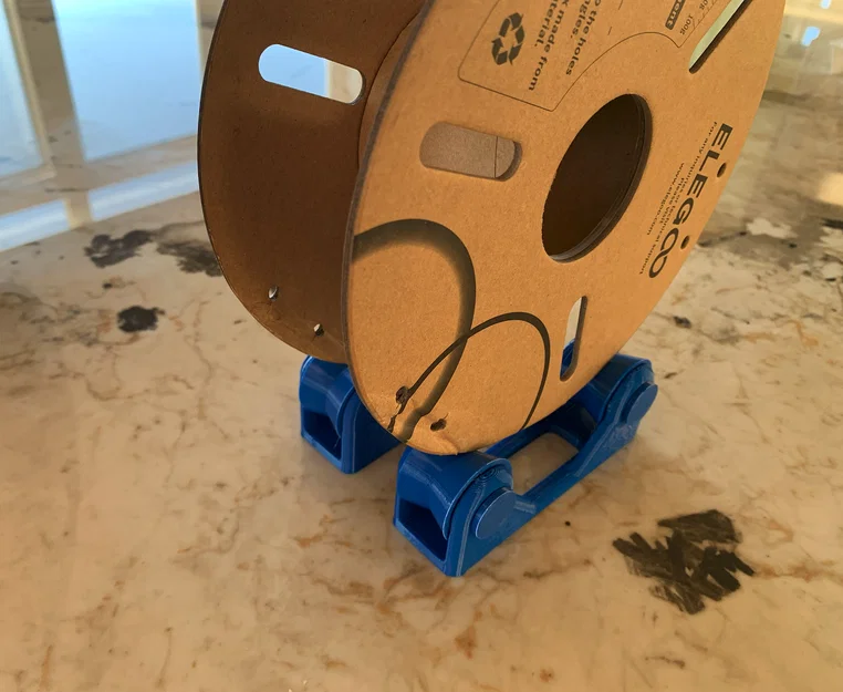 Giá đỡ cuộn filament cỡ lớn in 3D 100% (100% 3D Printed large Spool Holder) - Image 7