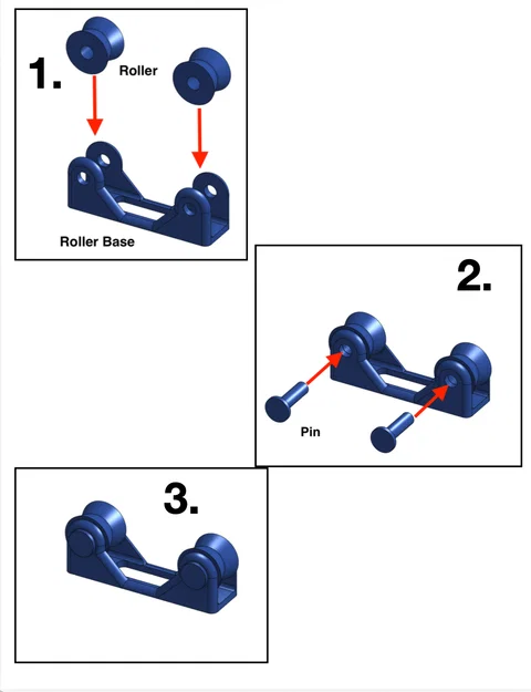 Giá đỡ cuộn filament cỡ lớn in 3D 100% (100% 3D Printed large Spool Holder) - Image 8