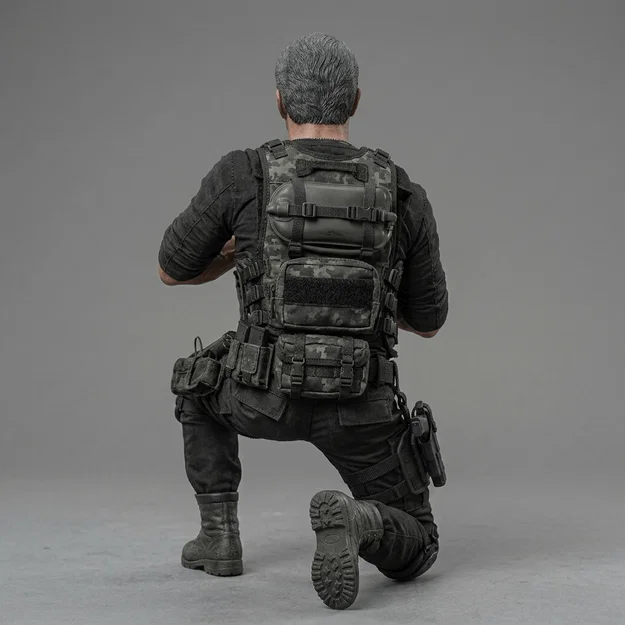 Mô hình 3D Barney Ross - The Expendables (Sylvester Stallone) 2010 - Image 2