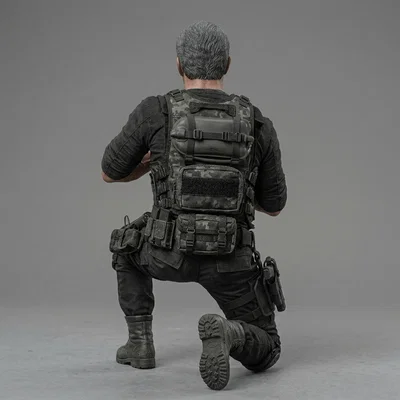 Mô hình 3D Barney Ross - The Expendables (Sylvester Stallone) 2010