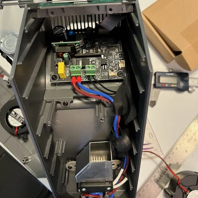 Chuyển đổi quạt 75mm cho máy sấy filament Creality Space Pi