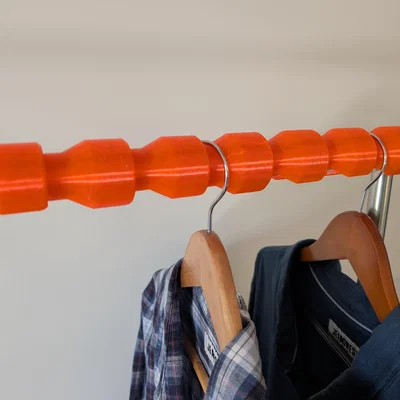 Kẹp chống gió giữ móc áo cho giàn phơi IKEA RIGGA