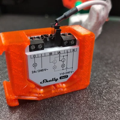 Ngàm gắn DIN rail cho Shelly EM Gen3