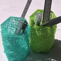 Ống Cắm Bút Gyroid Lattice Xoắn (Gyroid Lattice Twisted Pen Holder) - Thumbnail 3