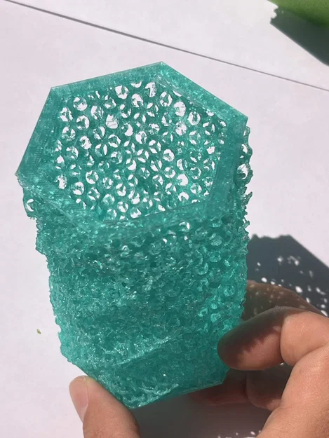 Ống Cắm Bút Gyroid Lattice Xoắn (Gyroid Lattice Twisted Pen Holder) - Image 5