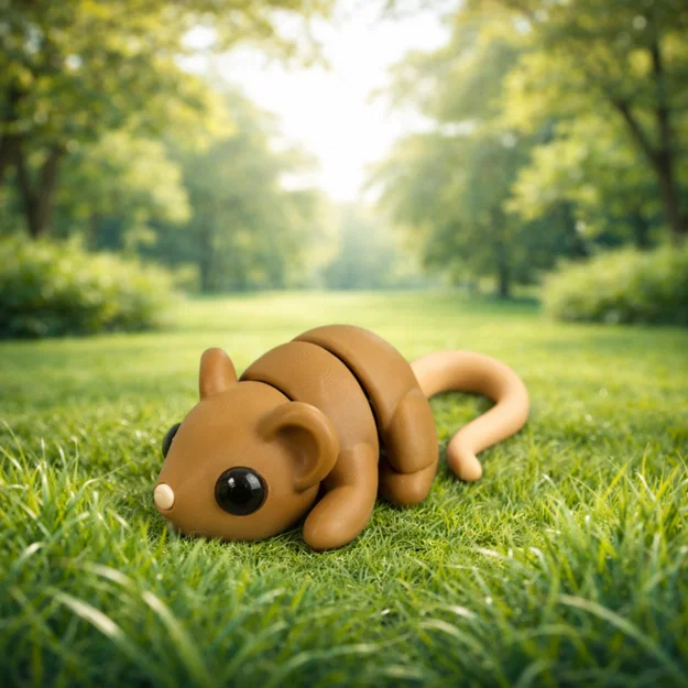 Mini Flexi Animals Articulated - File STL & 3MF - Image 8