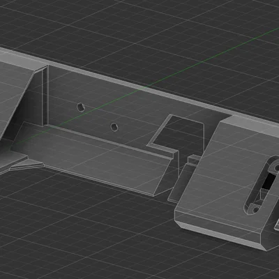 Core One+/L xLCD Extended Mount & USB Extender / Protector