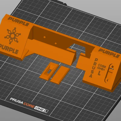 Core One+/L xLCD Extended Mount & USB Extender / Protector
