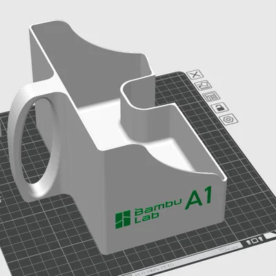 Khay Đựng Rác Thải Nhựa (Poop Bucket) Cho Máy In 3D Bambu Lab A1