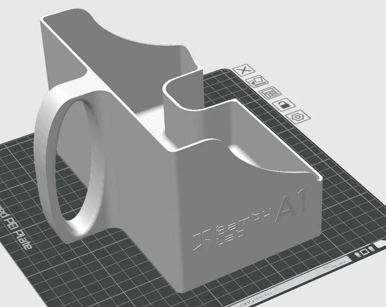 Khay Đựng Rác Thải Nhựa (Poop Bucket) Cho Máy In 3D Bambu Lab A1 - Image 2