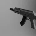 Sci-fi airsoft AK – Bộ body kit in 3D có báng gập - Thumbnail 3