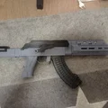 Sci-fi airsoft AK – Bộ body kit in 3D có báng gập - Thumbnail 6