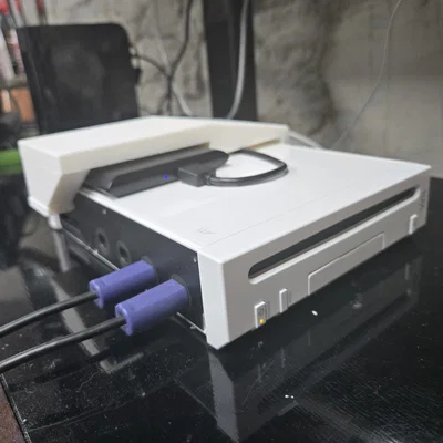 Khay đỡ ổ cứng ngoài 3D cho máy Wii (Horizontal HDD Harness)