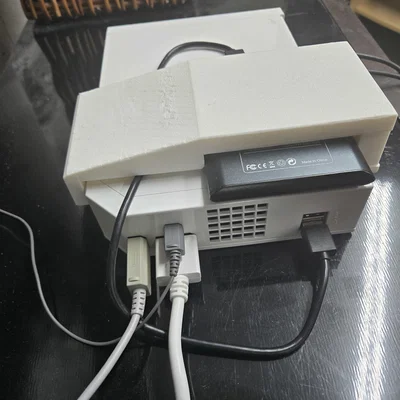 Khay đỡ ổ cứng ngoài 3D cho máy Wii (Horizontal HDD Harness)