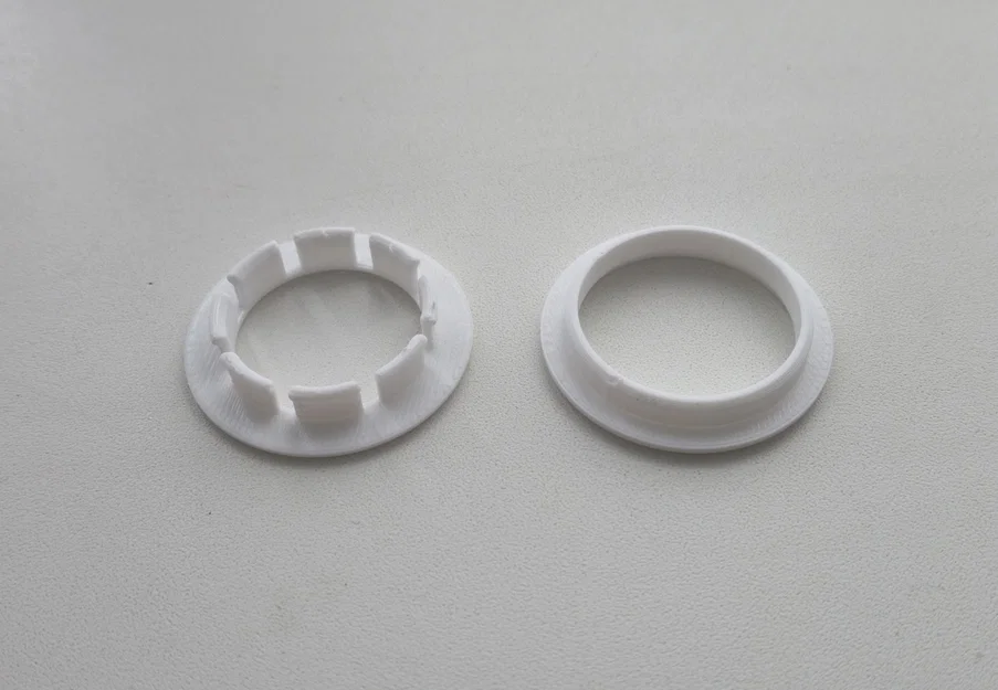 Tay nắm âm dạng tròn cho lỗ panel 30.4 mm - Hỗ trợ in 3D - Image 1
