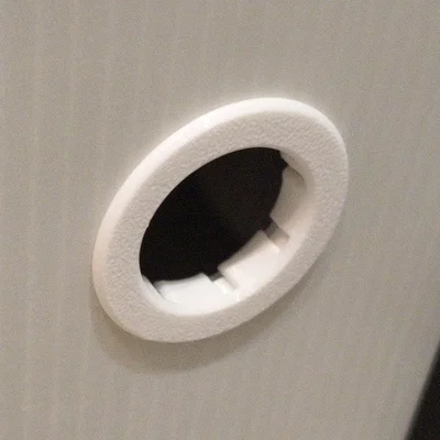 Tay nắm âm dạng tròn cho lỗ panel 30.4 mm - Hỗ trợ in 3D