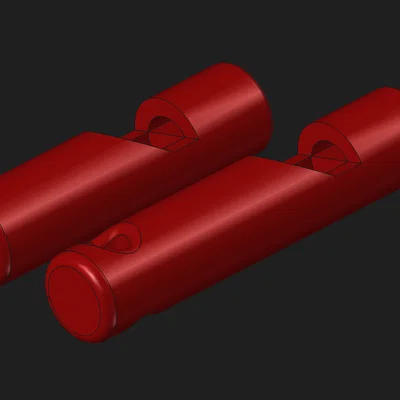 Còi cầm tay Fipple Whistle - Mẫu còi in 3D siêu tiện lợi