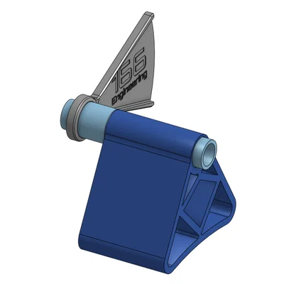 Thru axle MTB carrying helper