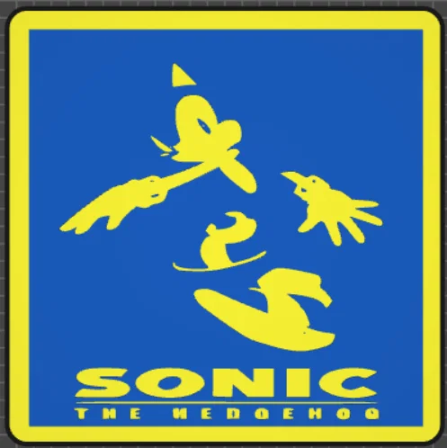 Tranh treo tường 3D Sonic The Hedgehog ấn tượng - Image 4