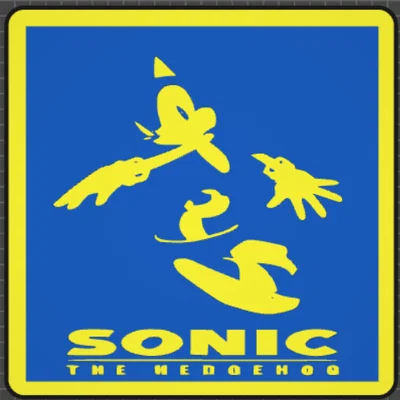 Tranh treo tường 3D Sonic The Hedgehog ấn tượng