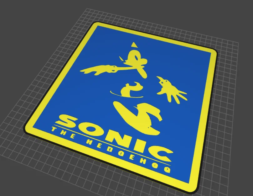 Tranh treo tường 3D Sonic The Hedgehog ấn tượng - Image 6