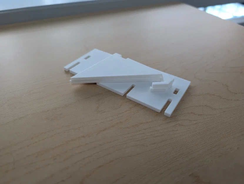 Giá đỡ điện thoại 3D tháo lắp thông minh (Flat Pack Phone Holder) - Image 3