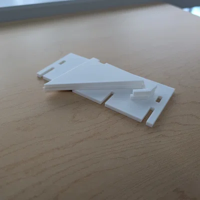 Giá đỡ điện thoại 3D tháo lắp thông minh (Flat Pack Phone Holder)