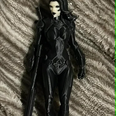 Mô hình Black Widow Marvel Rivals - File in 3D chất lượng cao