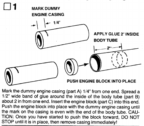 Tool Spacer Engine Block Estes (Estes Engine Block Spacer Tools) - Image 2