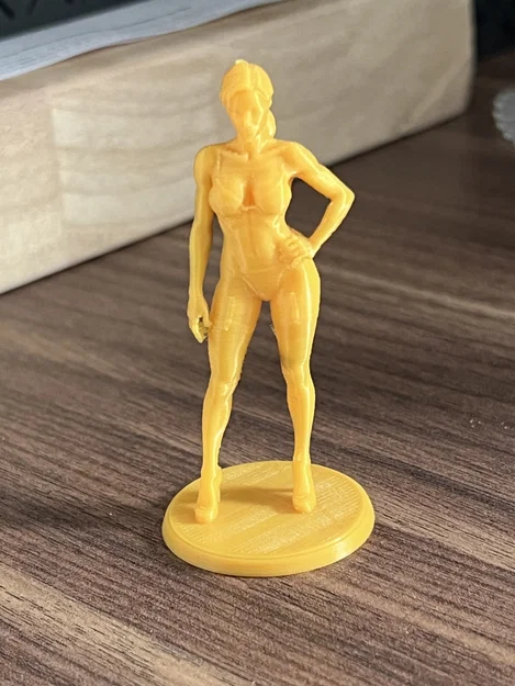Tượng 3D Sexy Standing Woman #2 - Image 2