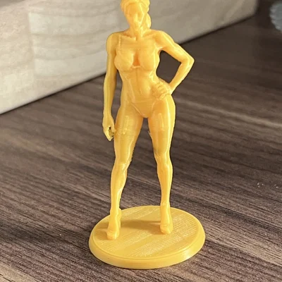 Tượng 3D Sexy Standing Woman #2