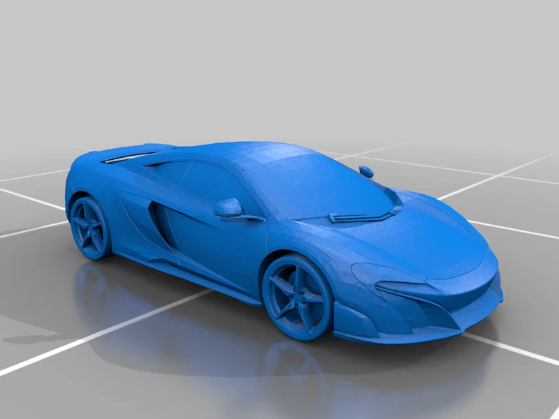 Mô hình siêu xe McLaren 3D cực ngầu cho người đam mê in ấn - Image 1