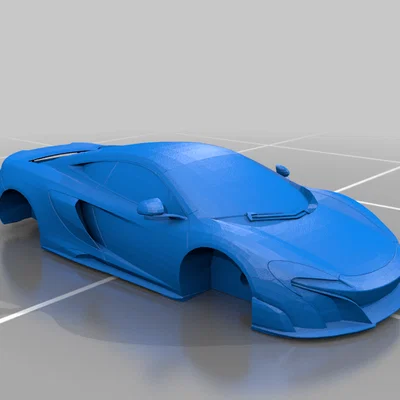 Mô hình siêu xe McLaren 3D cực ngầu cho người đam mê in ấn