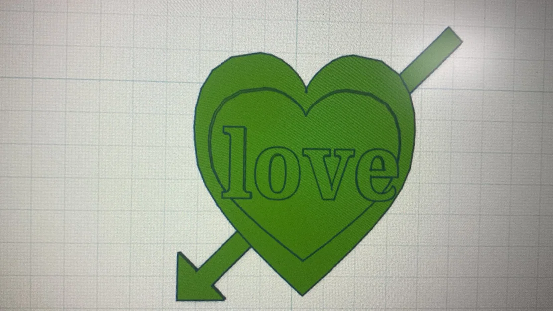 Mô hình trái tim trang trí Love 3D đẹp mắt và lãng mạn - Image 1