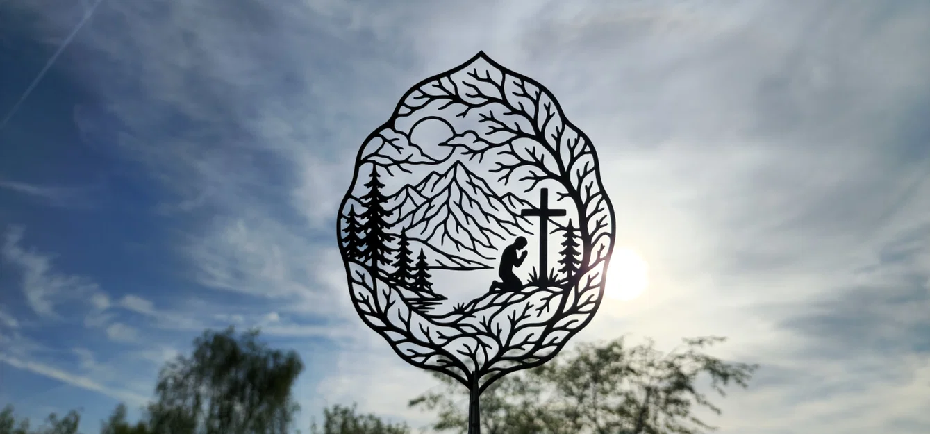 Tranh Treo Tường 2D Faith Mountain Prayer - Image 3