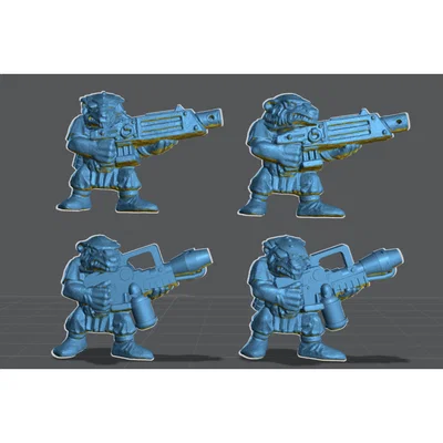 Space Rats - Sci-Fi Vermin Troopers (Chuột Không Gian - Lính Vermin Sci‑Fi)