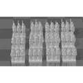 Bộ mô hình tiểu đội lính 6mm cho Wargaming (Rows of Soldiers) - Thumbnail 3