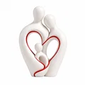 statue famille – Tượng gia đình tối giản với sợi dây gắn kết - Thumbnail 8