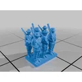 Bộ mô hình tiểu đội lính 6mm cho Wargaming (Rows of Soldiers) - Thumbnail 10