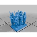 Bộ mô hình tiểu đội lính 6mm cho Wargaming (Rows of Soldiers) - Thumbnail 11