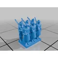Bộ mô hình tiểu đội lính 6mm cho Wargaming (Rows of Soldiers) - Thumbnail 13