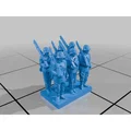 Bộ mô hình tiểu đội lính 6mm cho Wargaming (Rows of Soldiers) - Thumbnail 16