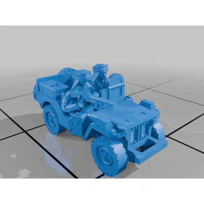 Bộ lính bộ binh WW2 6mm (tỉ lệ 1/285)